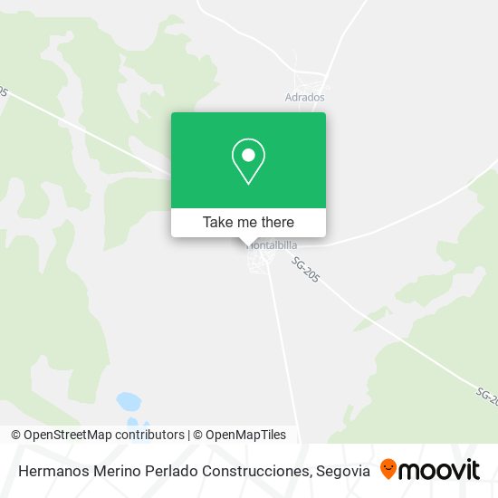 Hermanos Merino Perlado Construcciones map