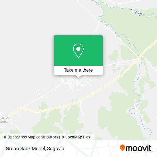 Grupo Sáez Muriel map