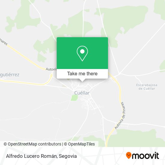 Alfredo Lucero Román map