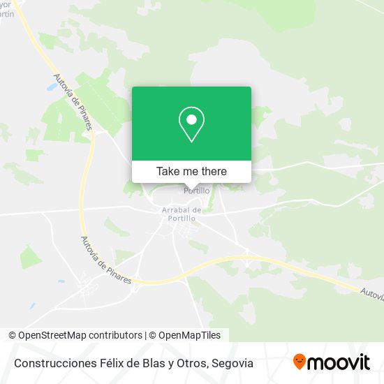 Construcciones Félix de Blas y Otros map