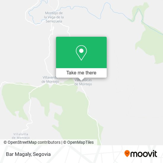 Bar Magaly map