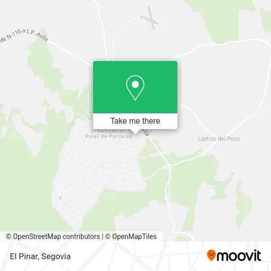 El Pinar map