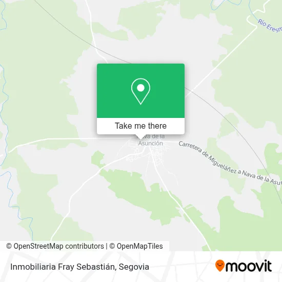 Inmobiliaria Fray Sebastián map