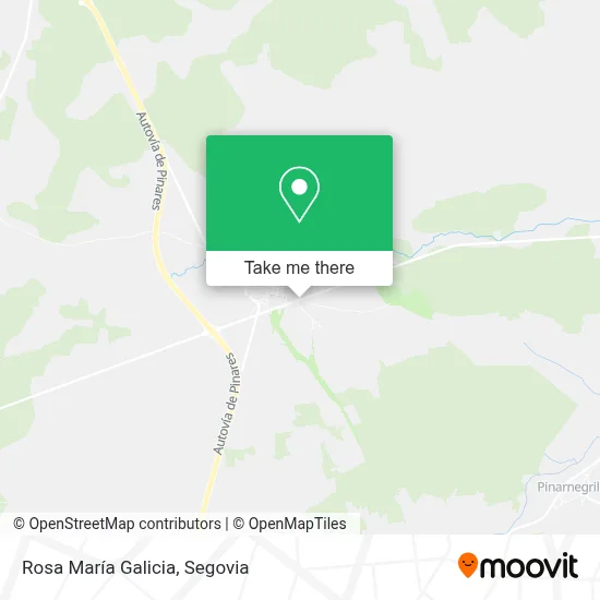 Rosa María Galicia map