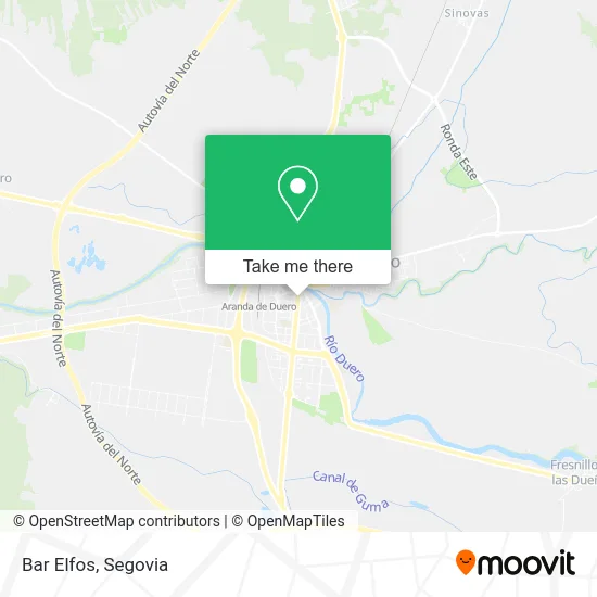 Bar Elfos map