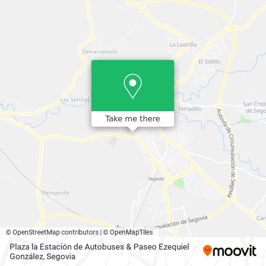 Plaza la Estación de Autobuses & Paseo Ezequiel González map