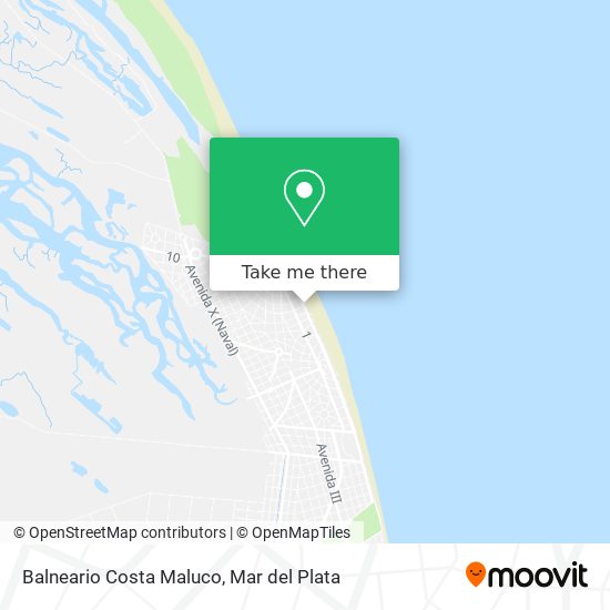 Balneario Costa Maluco map