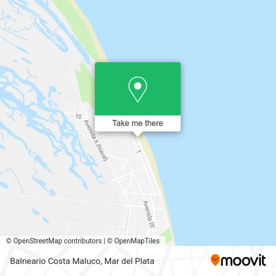Balneario Costa Maluco map