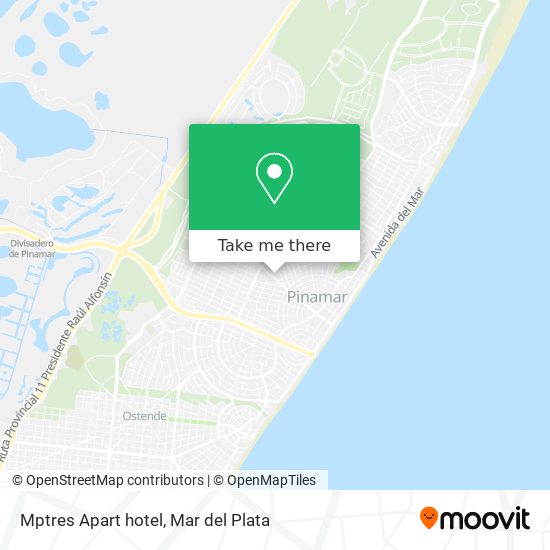 Mptres Apart hotel map