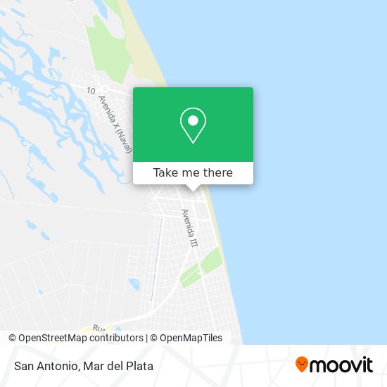 Mapa de San Antonio