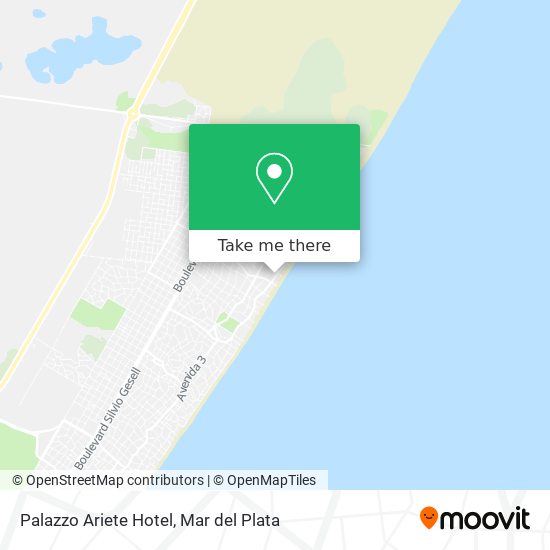 Mapa de Palazzo Ariete Hotel