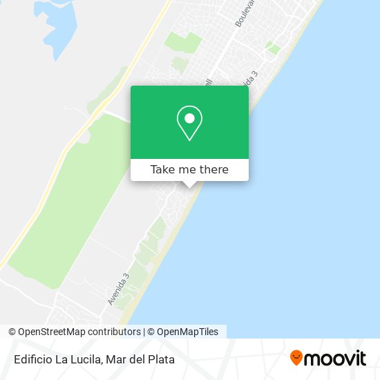 Edificio La Lucila map