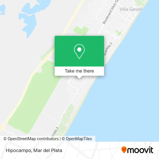 Hipocampo map