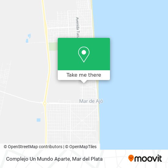 Complejo Un Mundo Aparte map