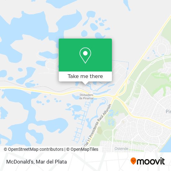 Mapa de McDonald's
