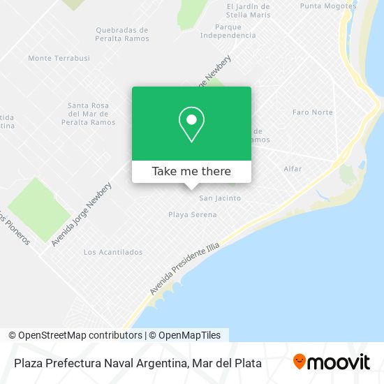 Plaza Prefectura Naval Argentina map