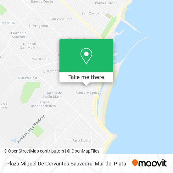 Plaza Miguel De Cervantes Saavedra map