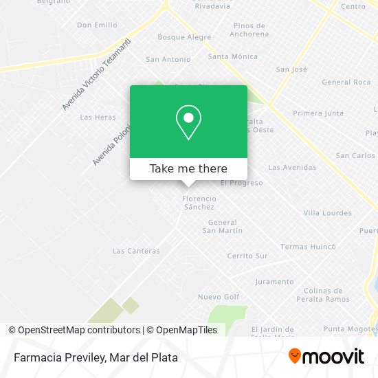 Mapa de Farmacia Previley