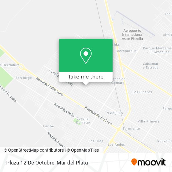 Plaza 12 De Octubre map