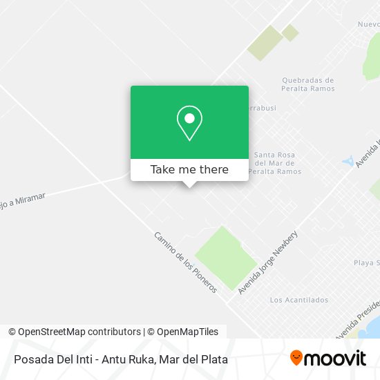 Posada Del Inti - Antu Ruka map