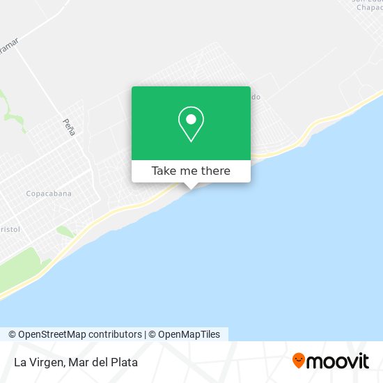 Mapa de La Virgen