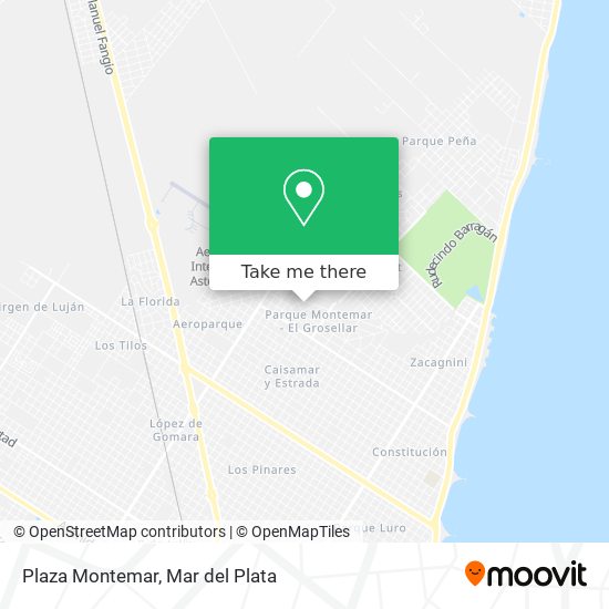 Mapa de Plaza Montemar