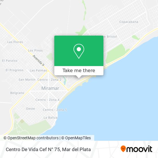 Centro De Vida Cef N° 75 map