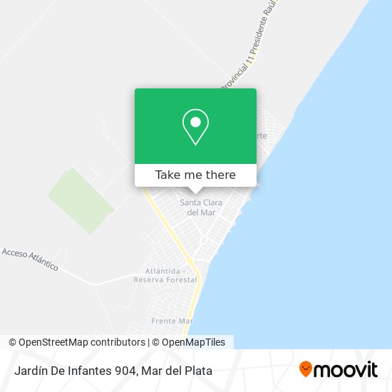 Mapa de Jardín De Infantes 904