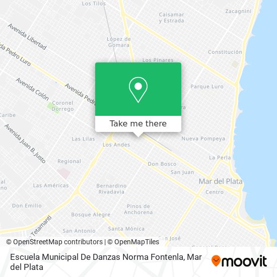 Escuela Municipal De Danzas Norma Fontenla map