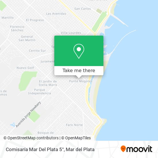 Comisaría Mar Del Plata 5° map