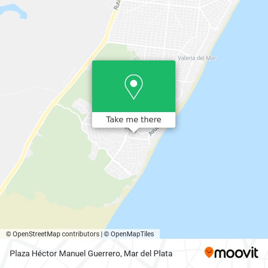 Mapa de Plaza Héctor Manuel Guerrero
