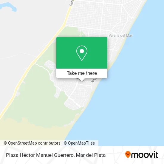 Mapa de Plaza Héctor Manuel Guerrero