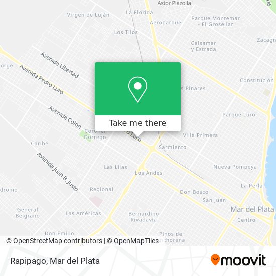 Mapa de Rapipago