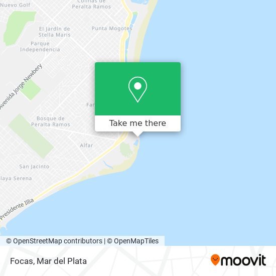 Mapa de Focas