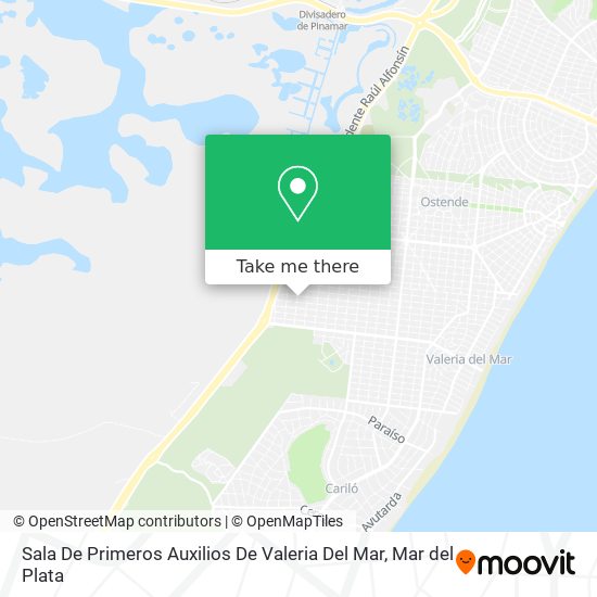 Sala De Primeros Auxilios De Valeria Del Mar map