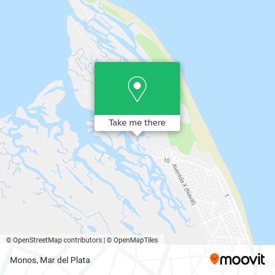 Mapa de Monos