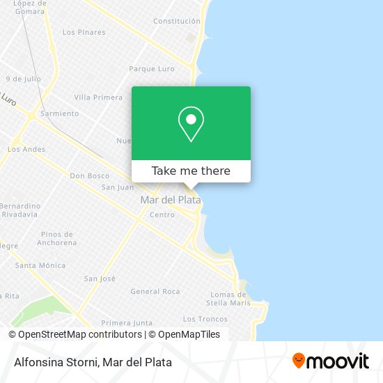 Alfonsina Storni map