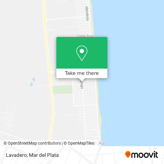 Mapa de Lavadero