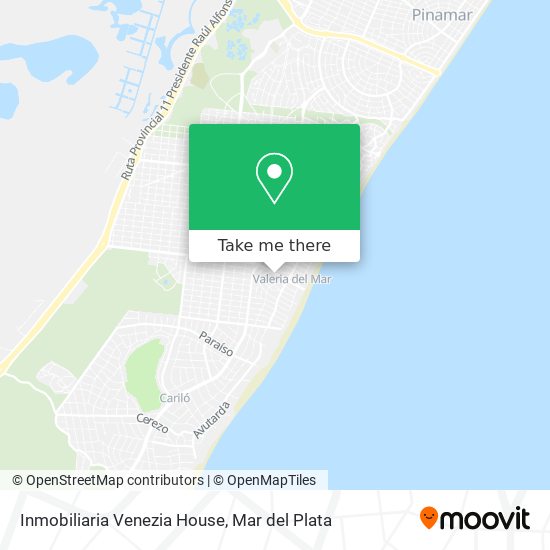 Mapa de Inmobiliaria Venezia House