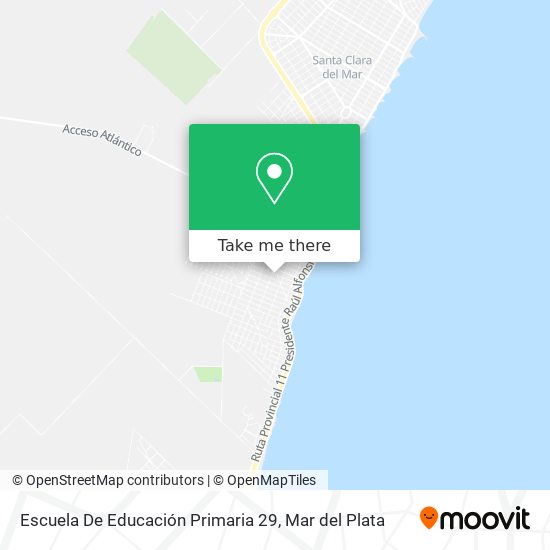 Escuela De Educación Primaria 29 map