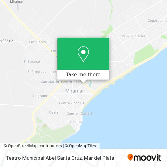 Teatro Municipal Abel Santa Cruz map