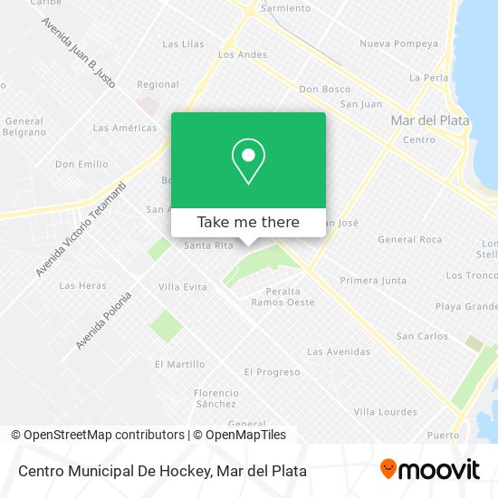 Centro Municipal De Hockey map