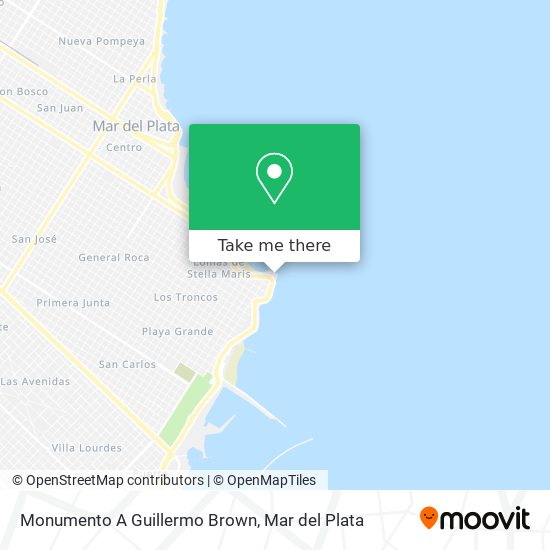 Mapa de Monumento A Guillermo Brown
