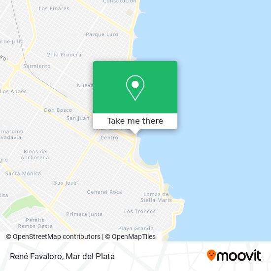Mapa de René Favaloro