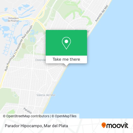 Parador Hipocampo map