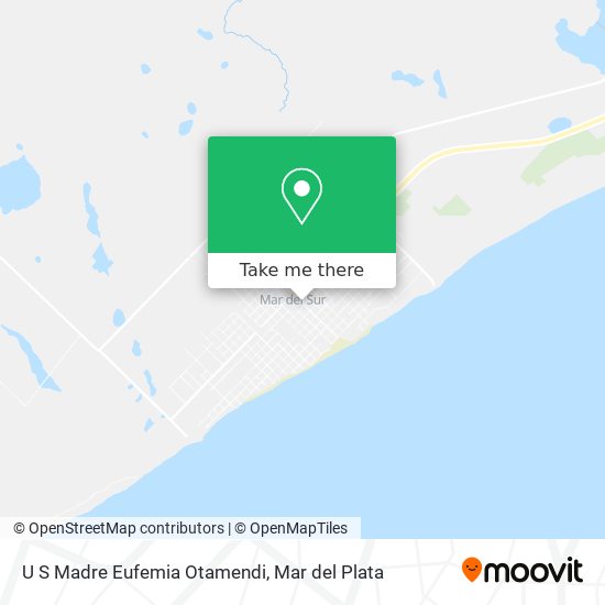 Mapa de U S Madre Eufemia Otamendi