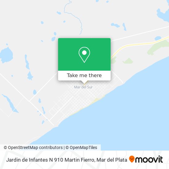 Jardin de Infantes N 910 Martin Fierro map