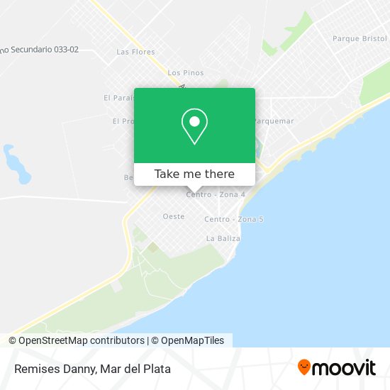 Mapa de Remises Danny