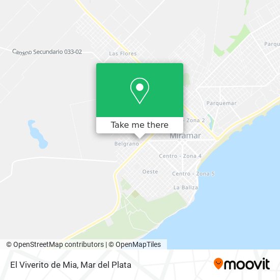 El Viverito de Mia map