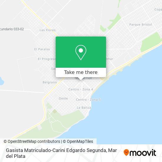 Mapa de Gasista Matriculado-Carini Edgardo Segunda